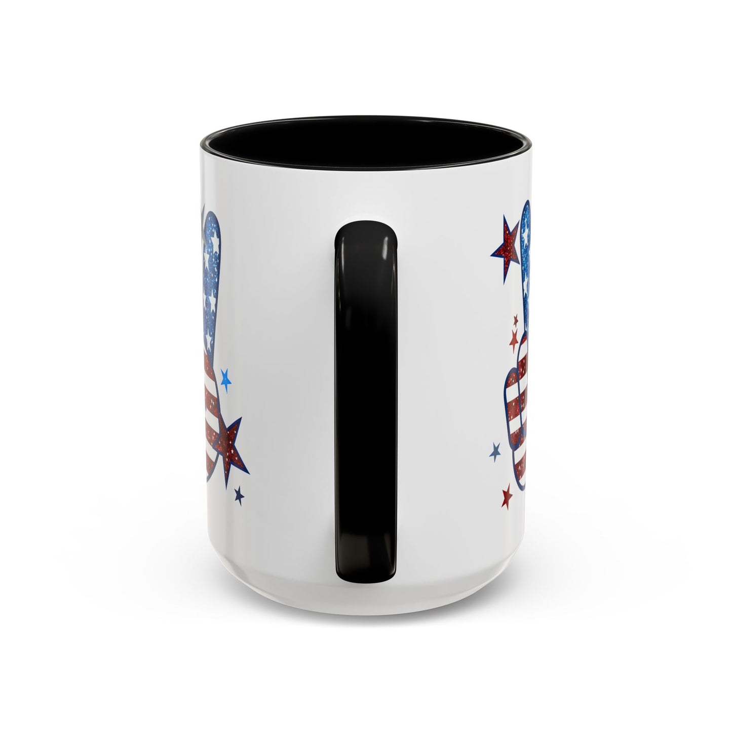 4th of July Mug - America Peace Sign