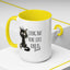 Humor Mug - Living That Nine Lives