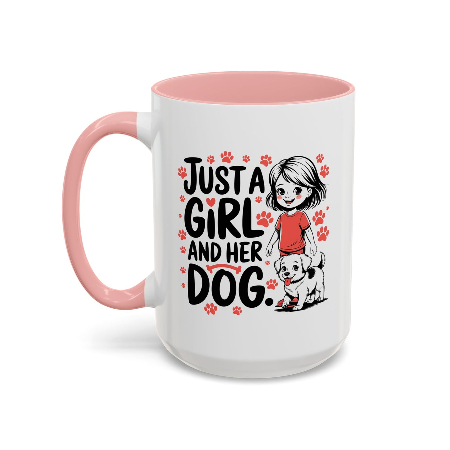 Animal Mug - Just a Girl and Her Dog