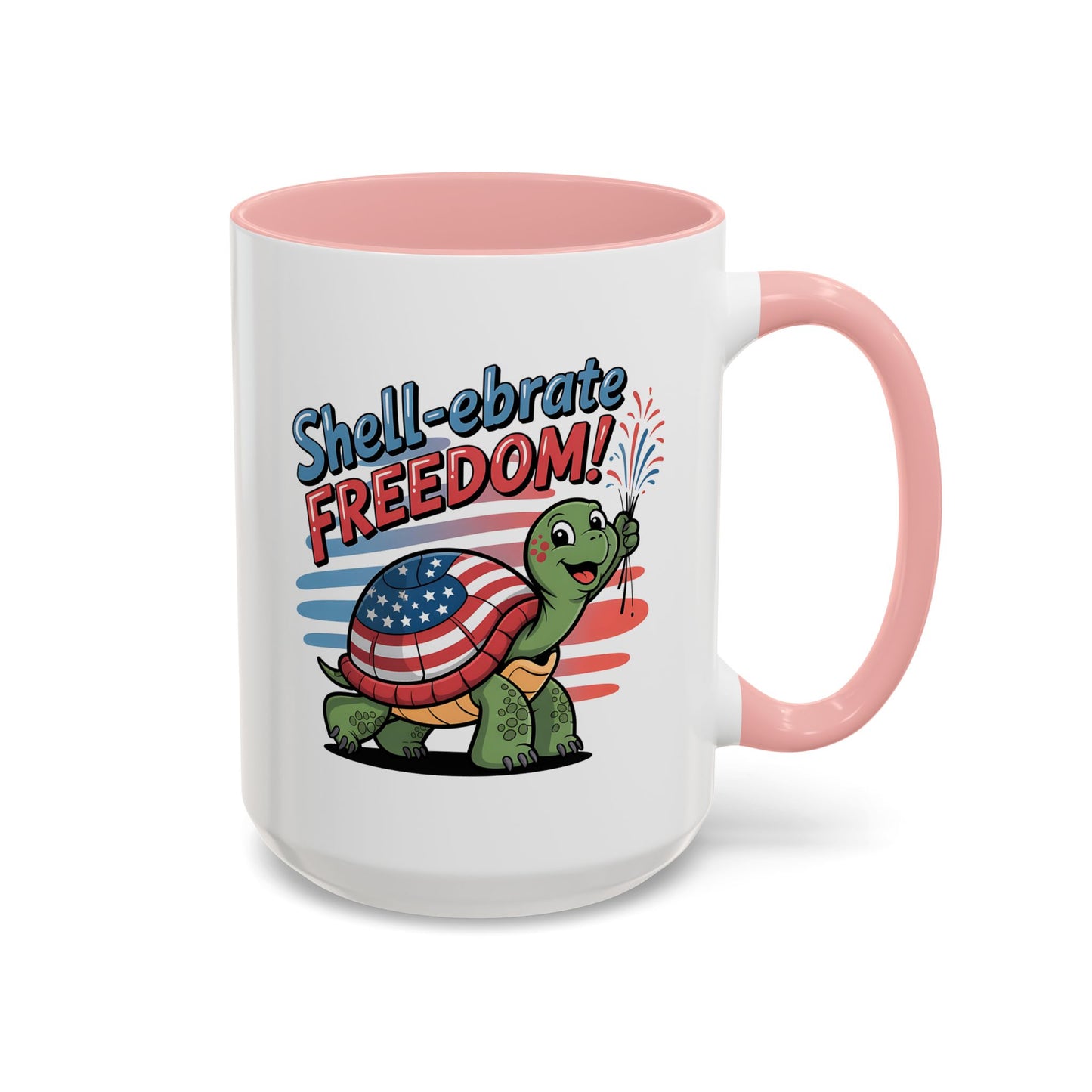 4th of July Mug - Shell-ebrate Freedom