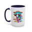 Alien Mug - Multicoloured Cow