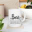 Motivation Mug - Boss