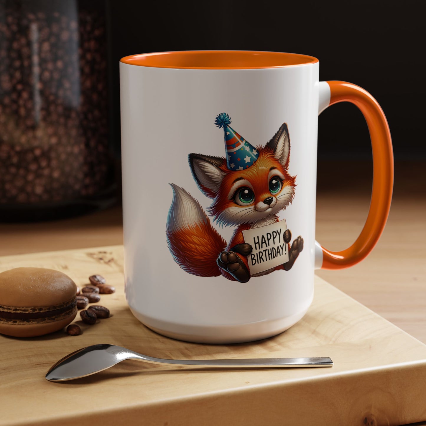 Birthday Mug - Fox Clipart