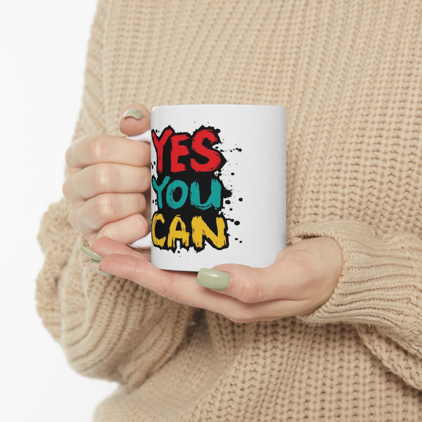Motivation Mug - Yes You Can