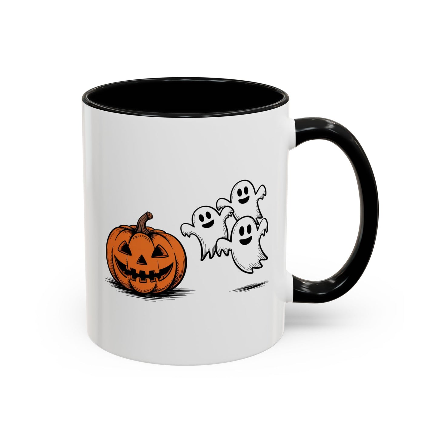Halloween Mug - Pumpkin & Ghosts