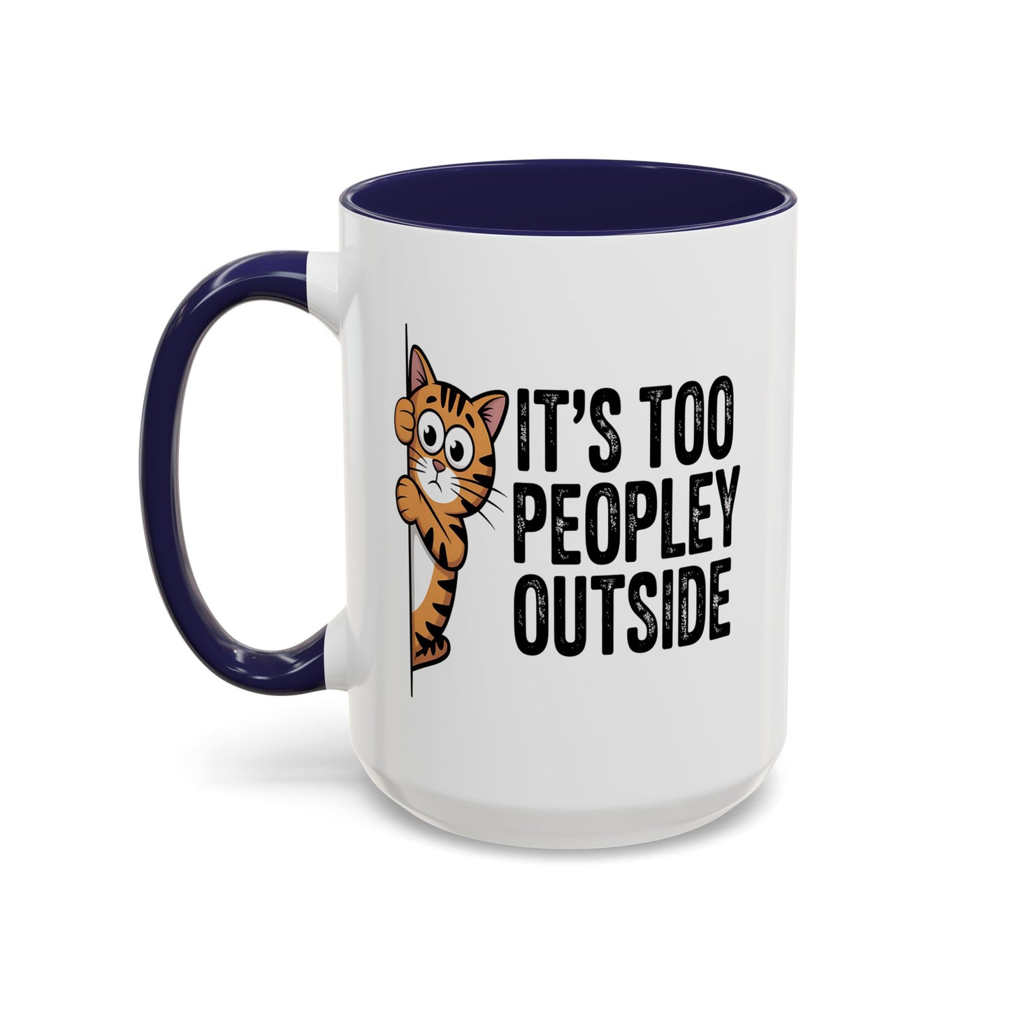 Animal Mug - It's Too Peopley Outside