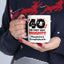 Birthday Mug - 40 and Very Very Naughty