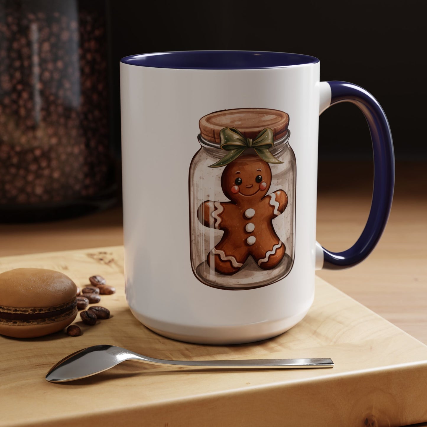 Christmas Mug - Gingerbread Man Jar