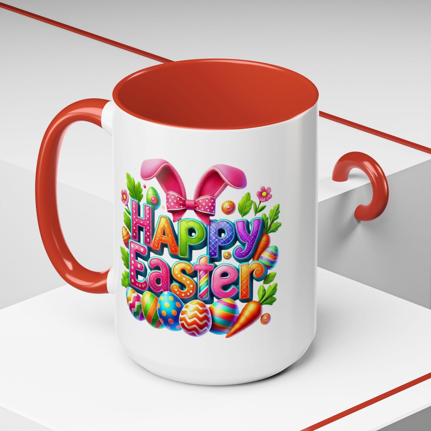 Easter Mug - Happy Easter Bunny Ears