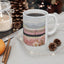 Artistic Mug - Felted Train 1