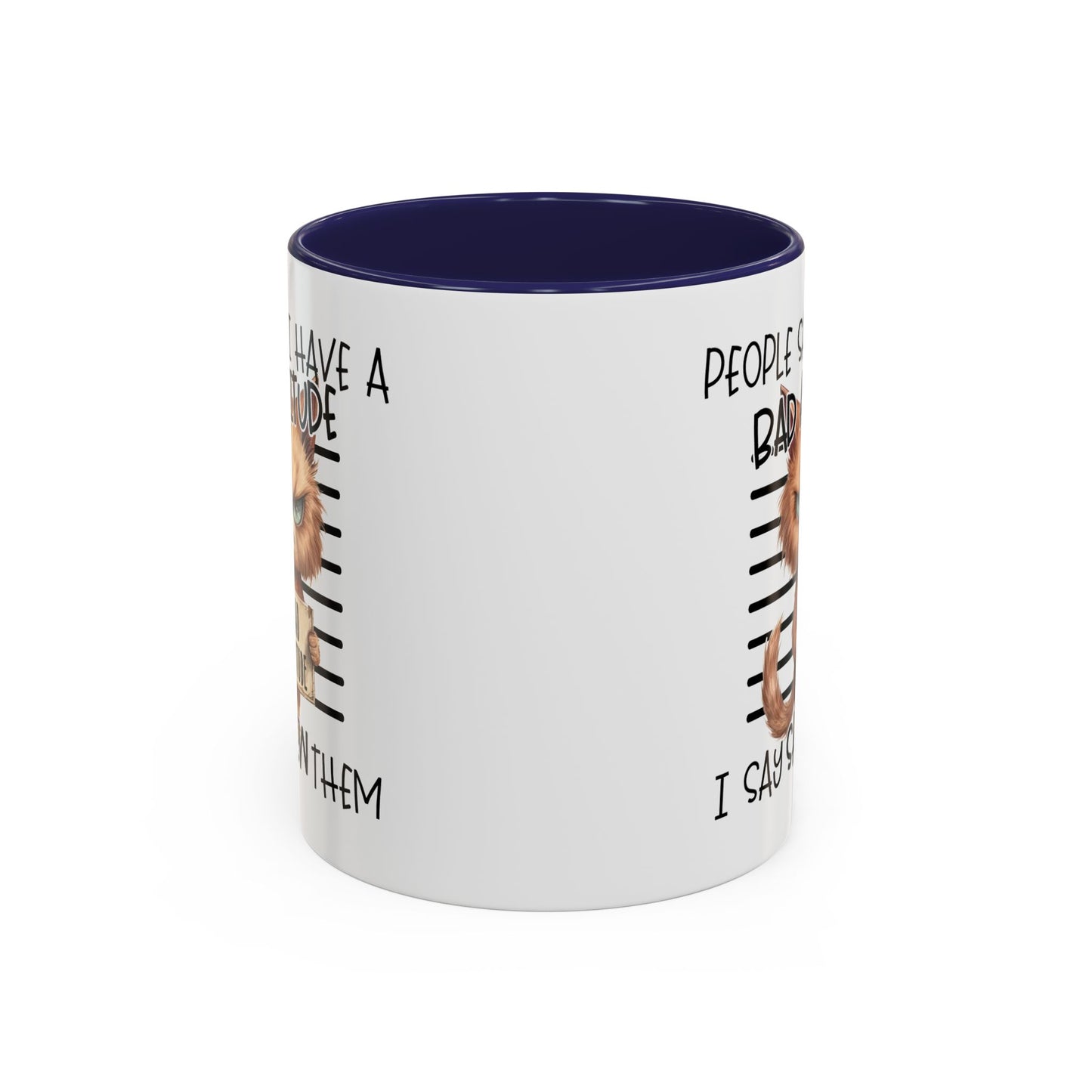 Humor Mug - People Say I Have a Bad Attitude