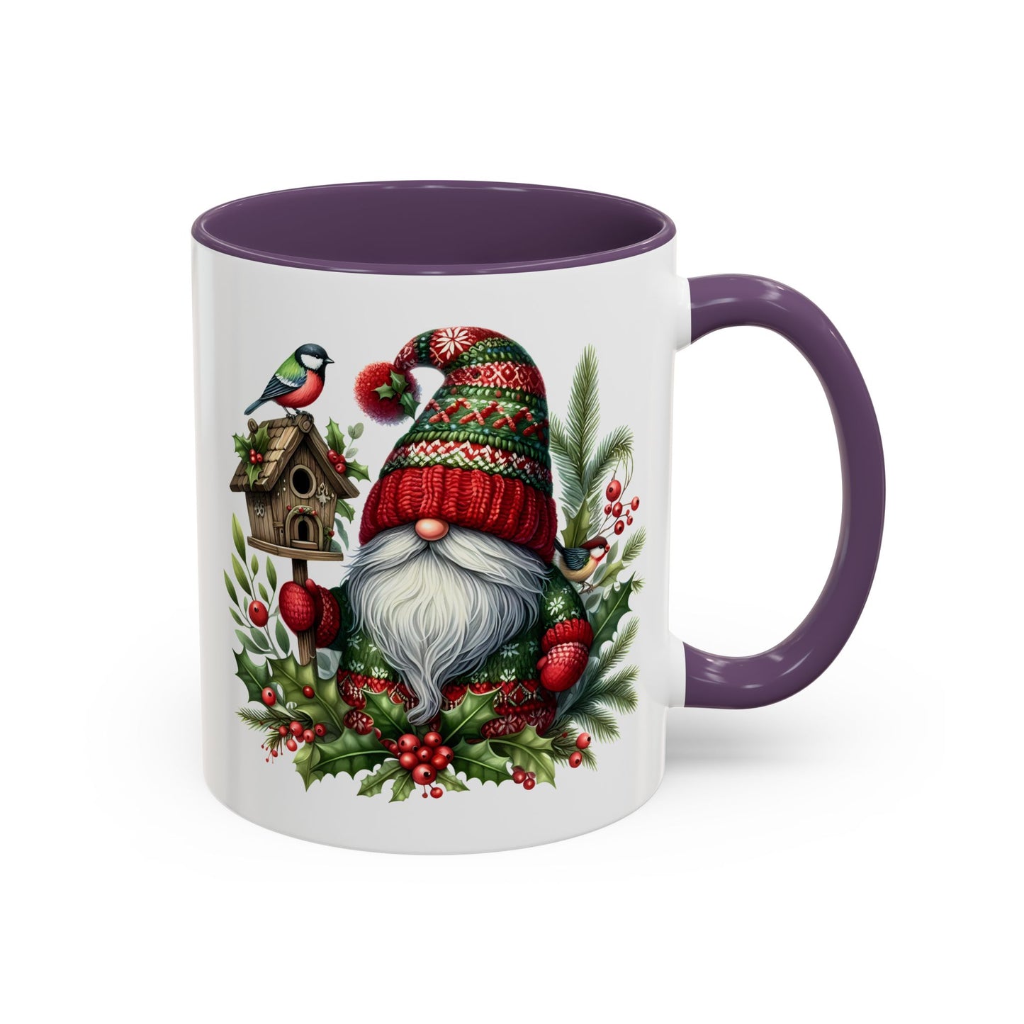 Christmas Mug - Red and Green Gnome
