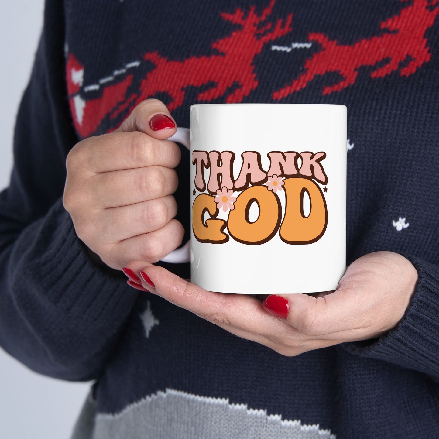 Religious Mug - Thank God