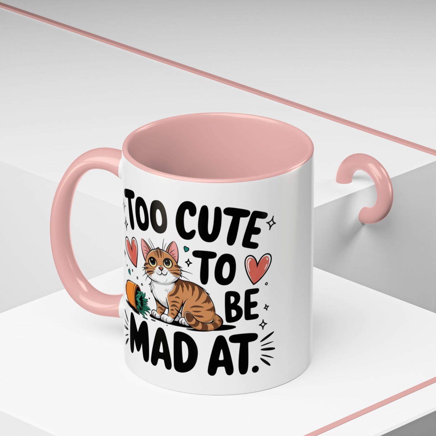 Animal Mug - Too Cute To Be Mad At