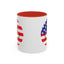 4th of July Mug - America Smiley Face