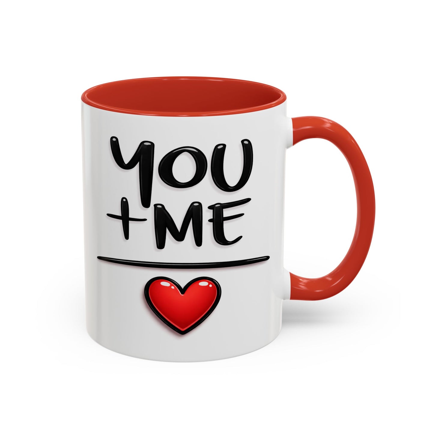 Anniversary Mug - You and Me Red Heart