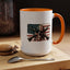 4th of July Mug - Skull Guns Flag