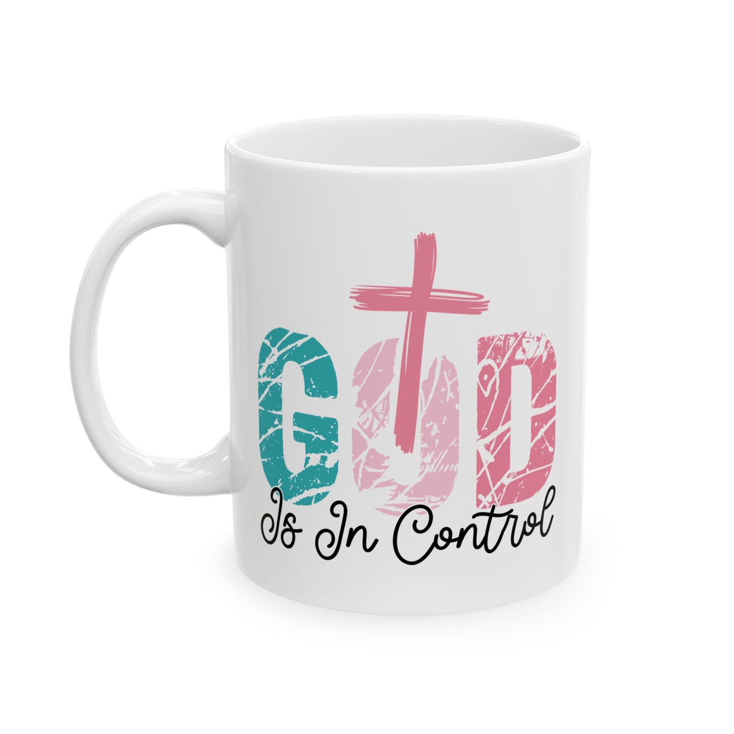 Religious Mug - God Is In Control