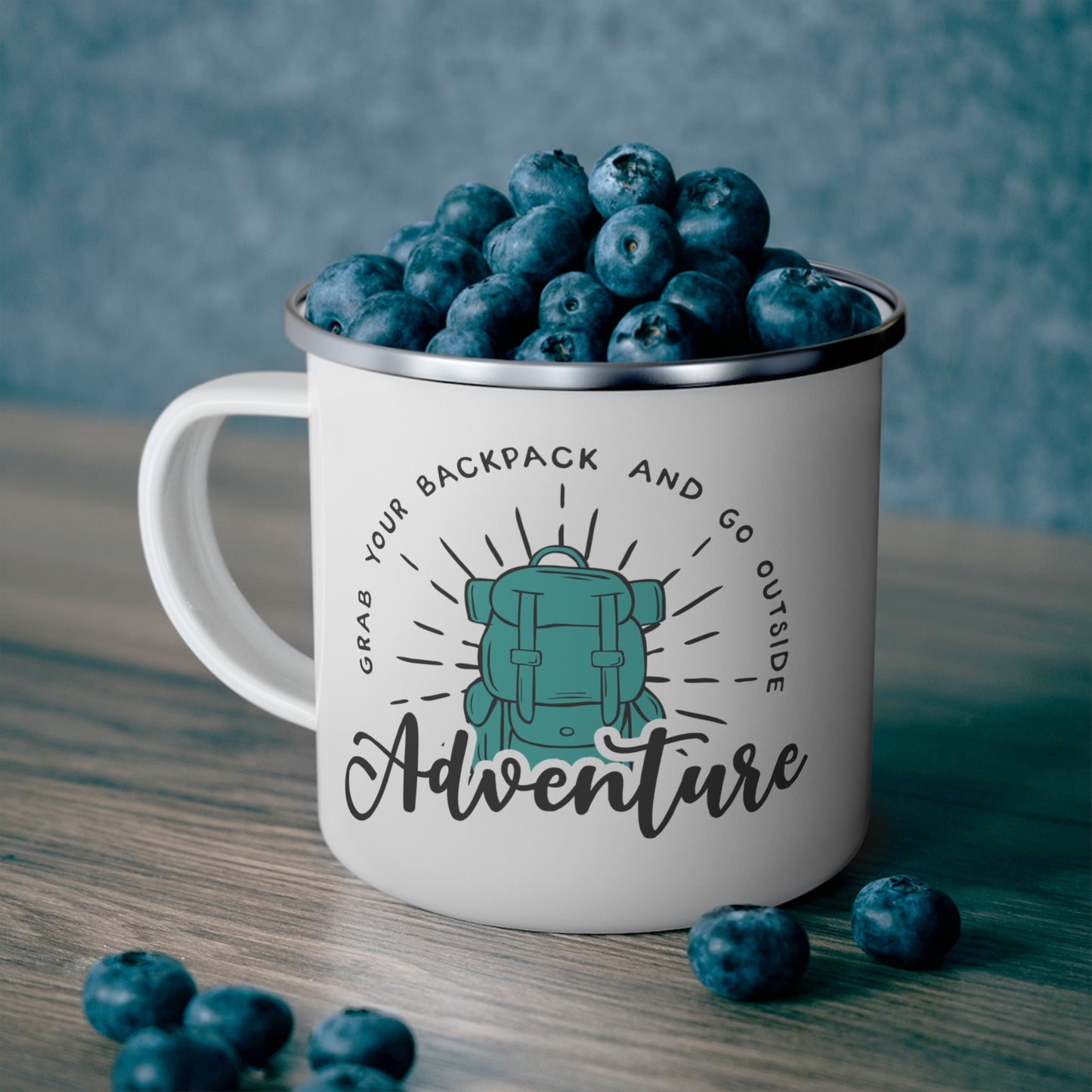 Adventure Mug - Grab Your Backpack and go Outside