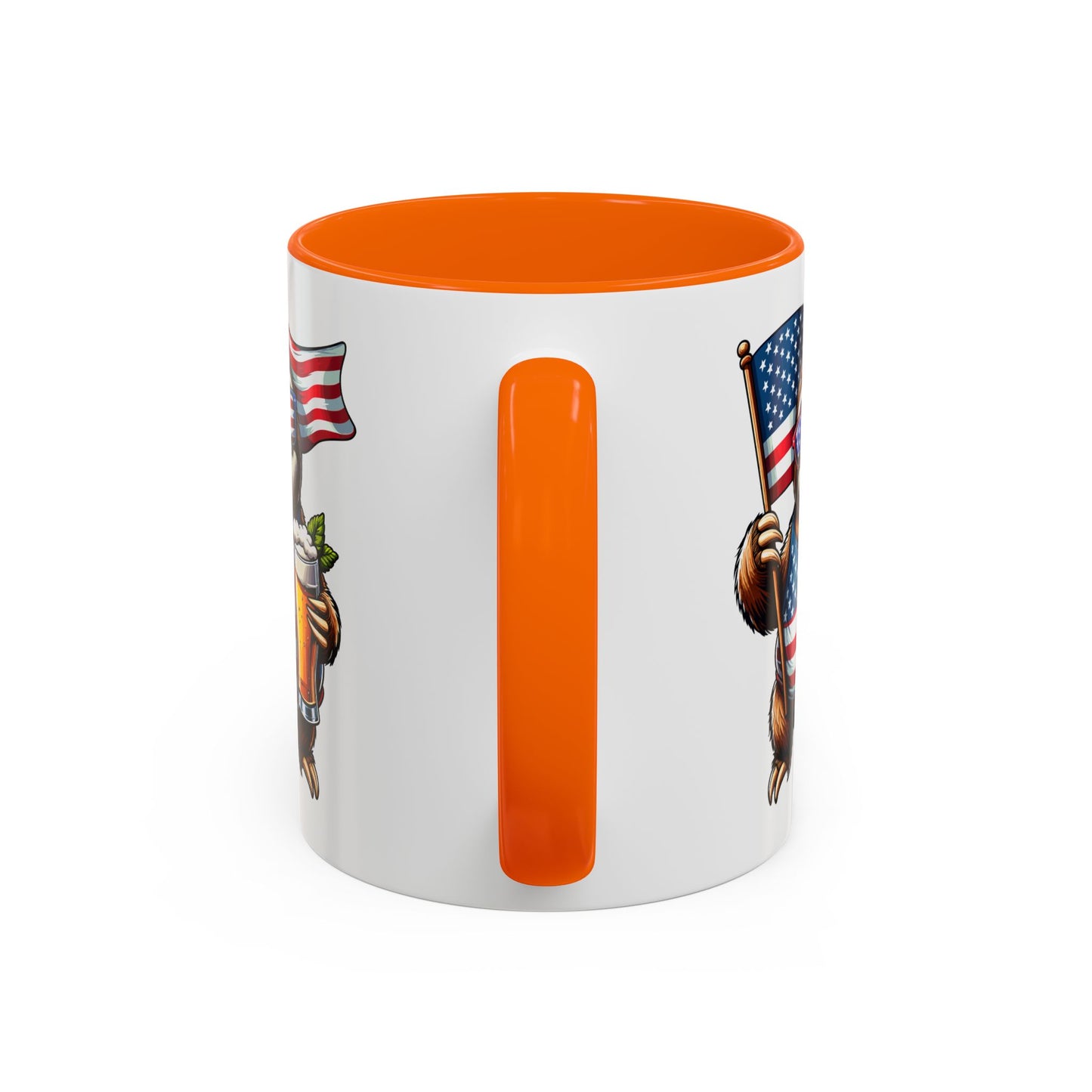 4th of July Mug - Merica Sloth
