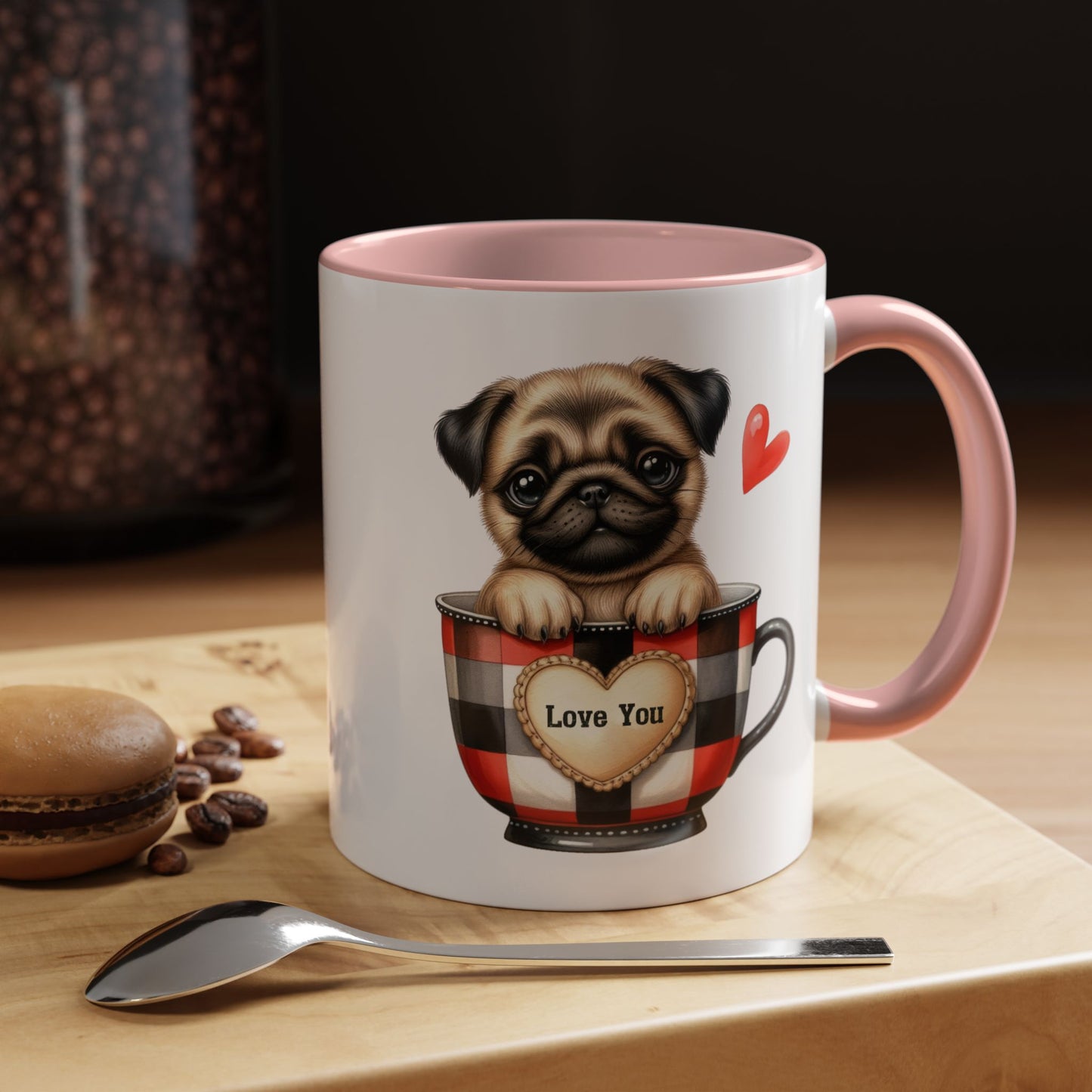 Anniversary Mug - Love You Dog Coffee Cup