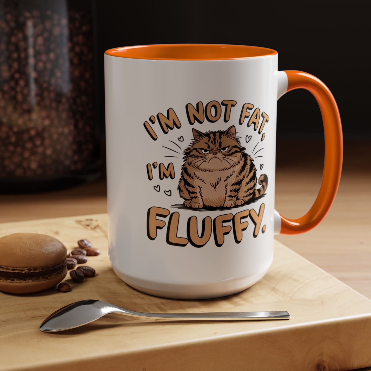 Animal Mug - I'm Not Fat I'm Fluffy