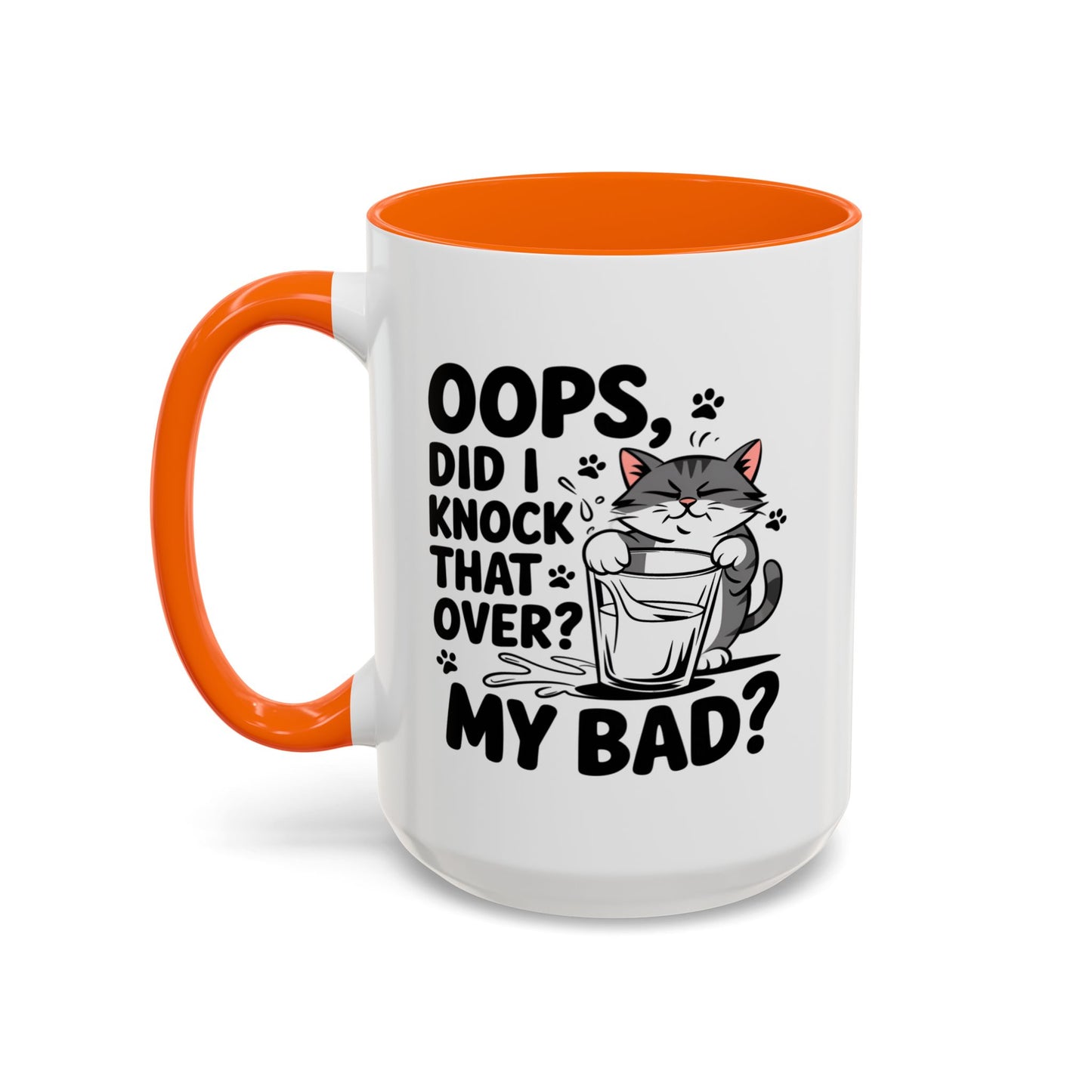 Animal Mug - Oops, Did I Knock That Over