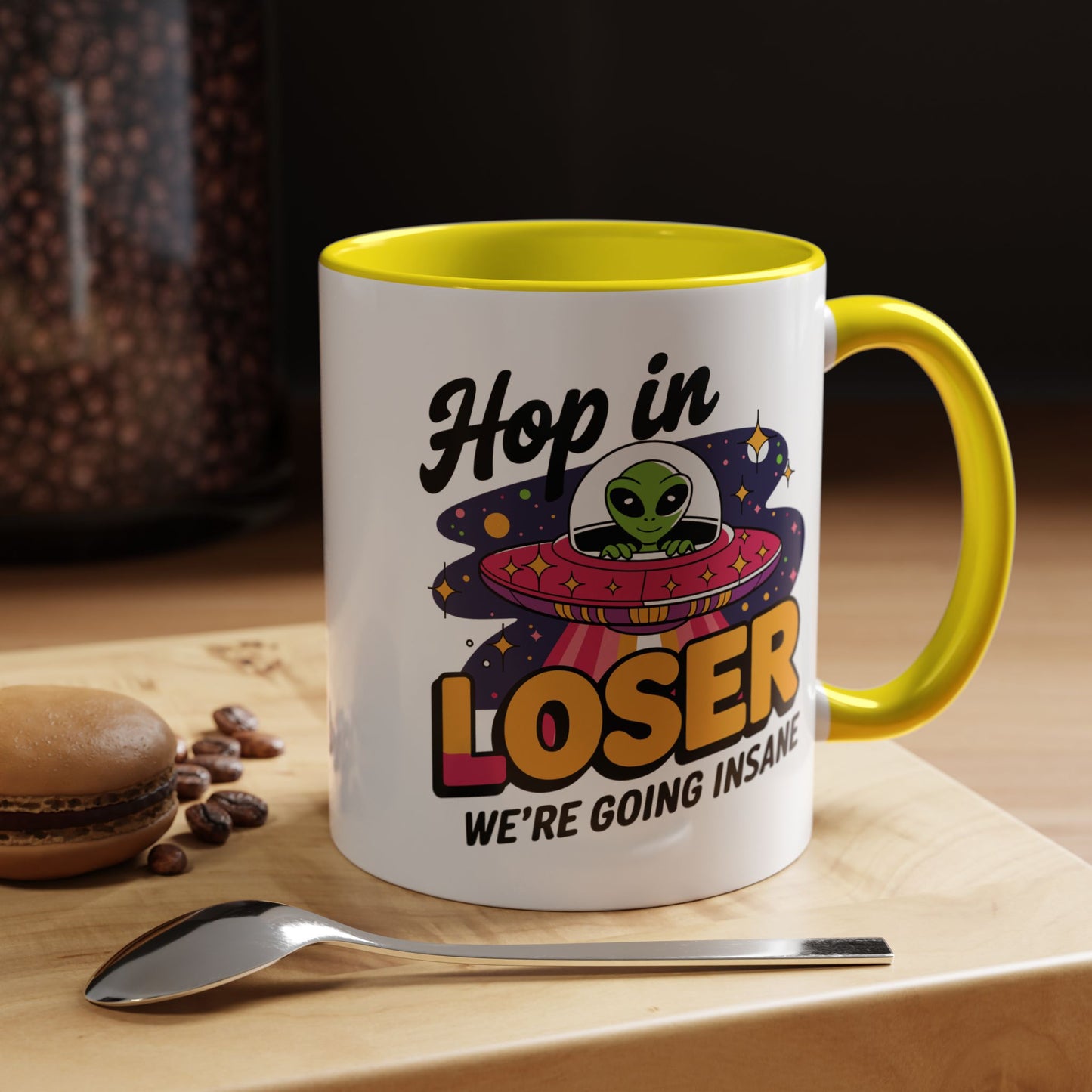 Alien Mug - Hop In Loser
