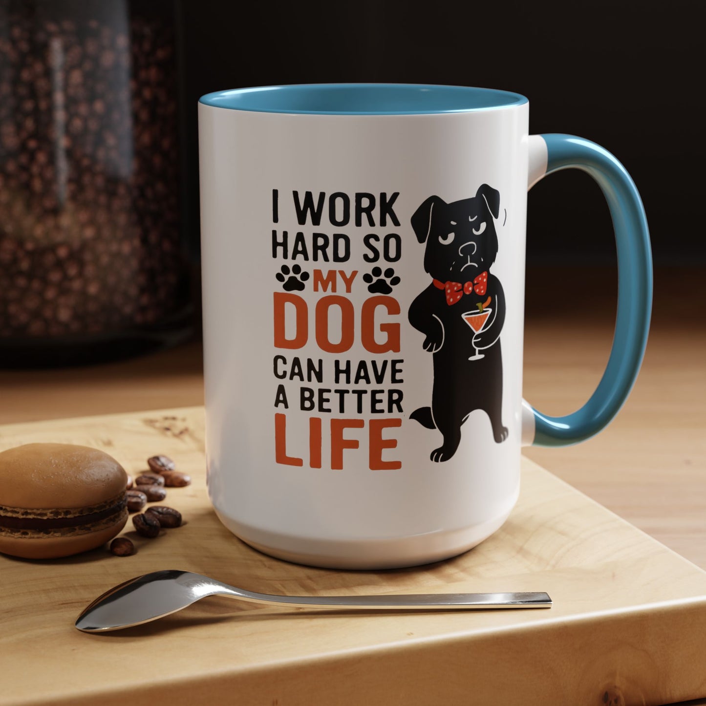 Animal Mug - I Work Hard So My Dog