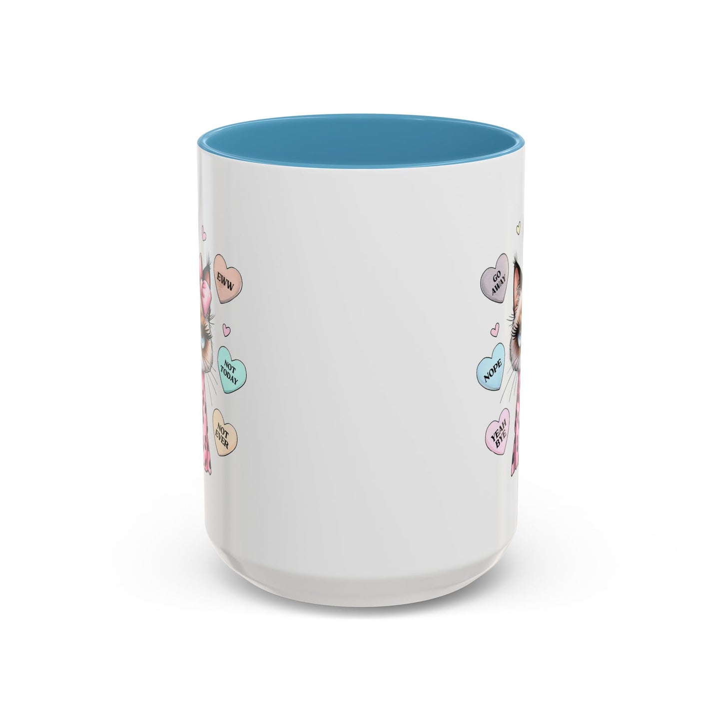 Animal Mug - Conversation Hearts