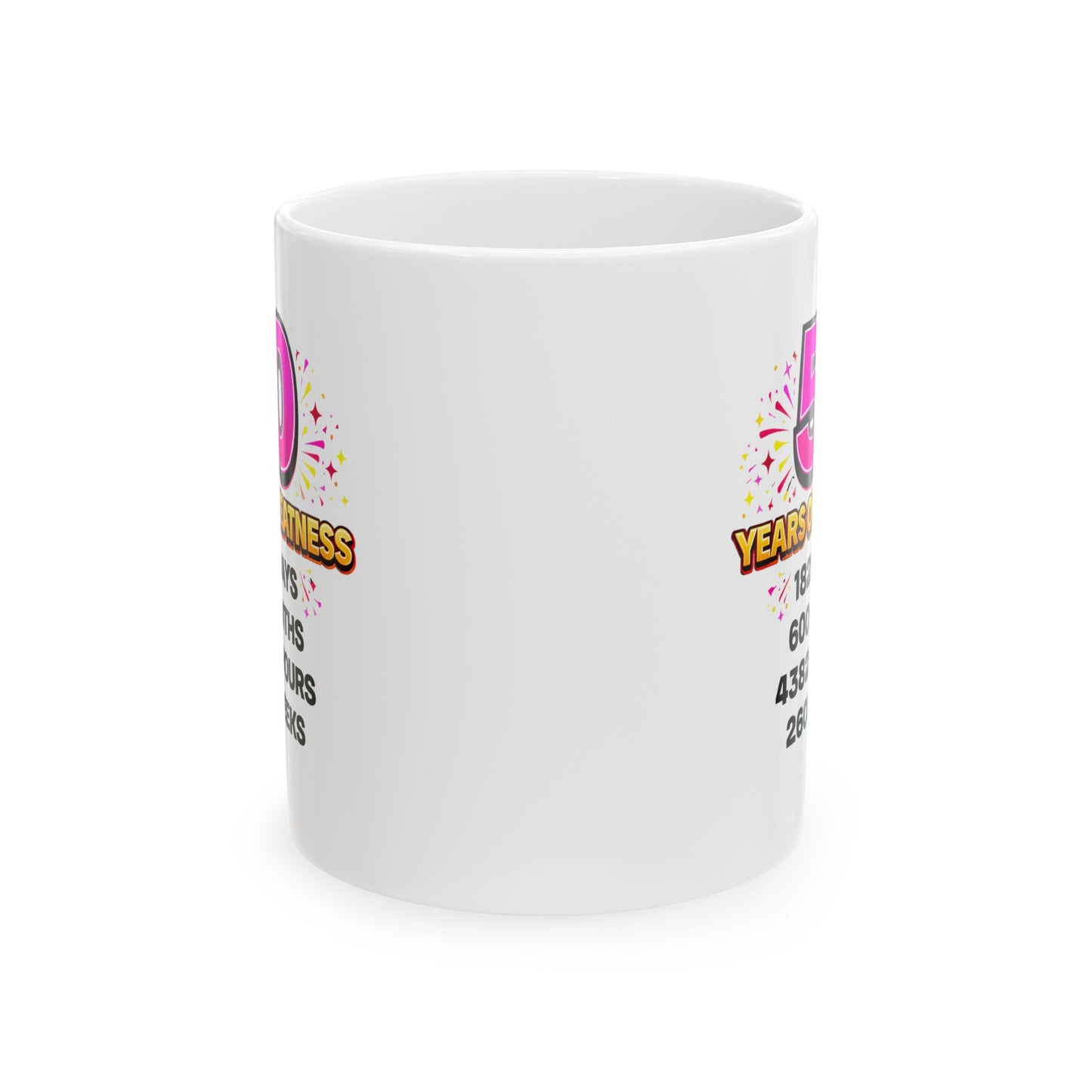 Birthday Mug - 50 Years of Greatness