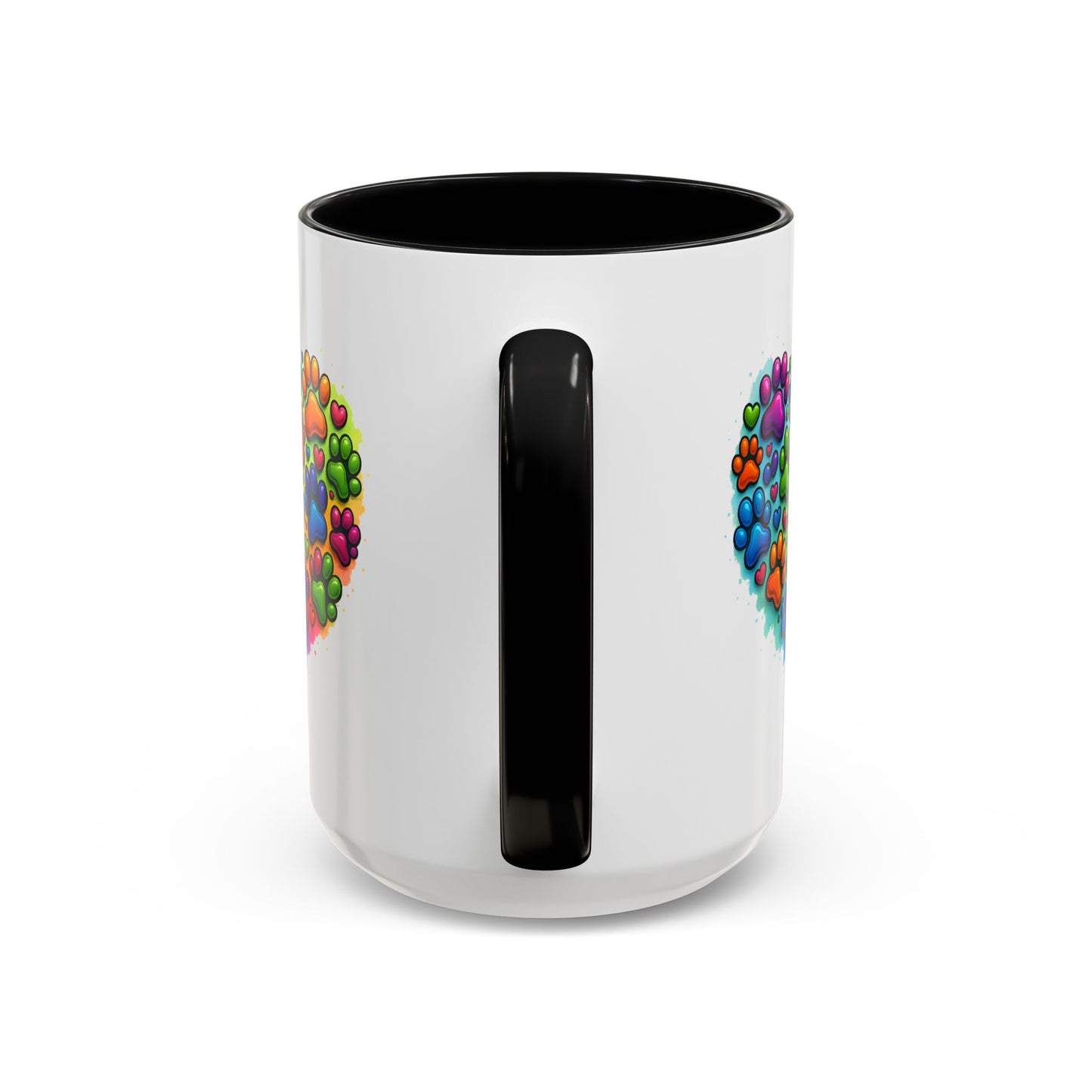 Animal Mug - Dog Paws Heart