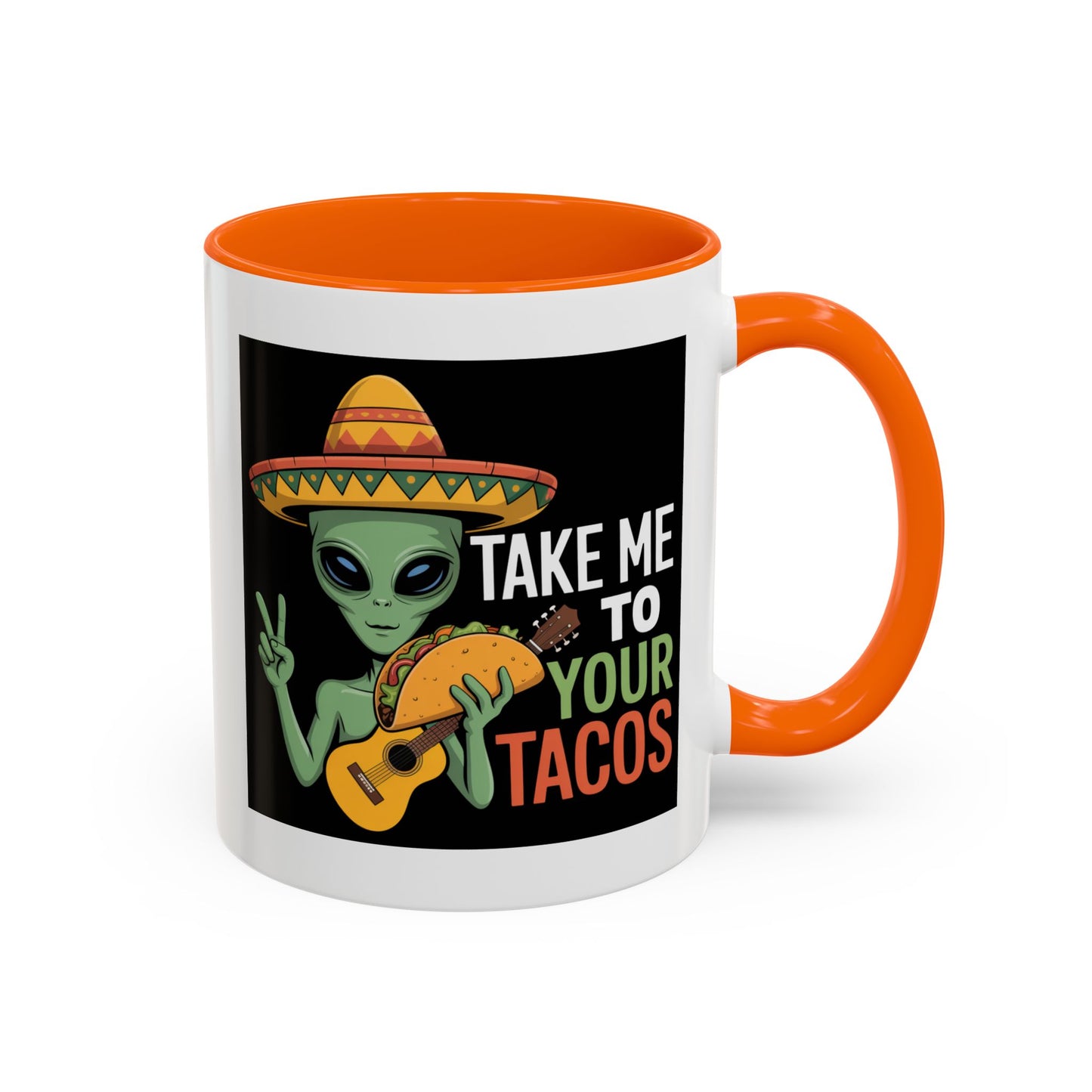 Alien Mug - Take Me To Your Tacos