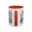 4th of July Mug - Floral America Patriotic
