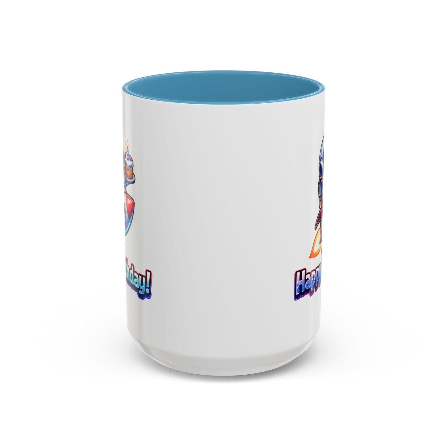 Birthday Mug - Astronaut Rocket