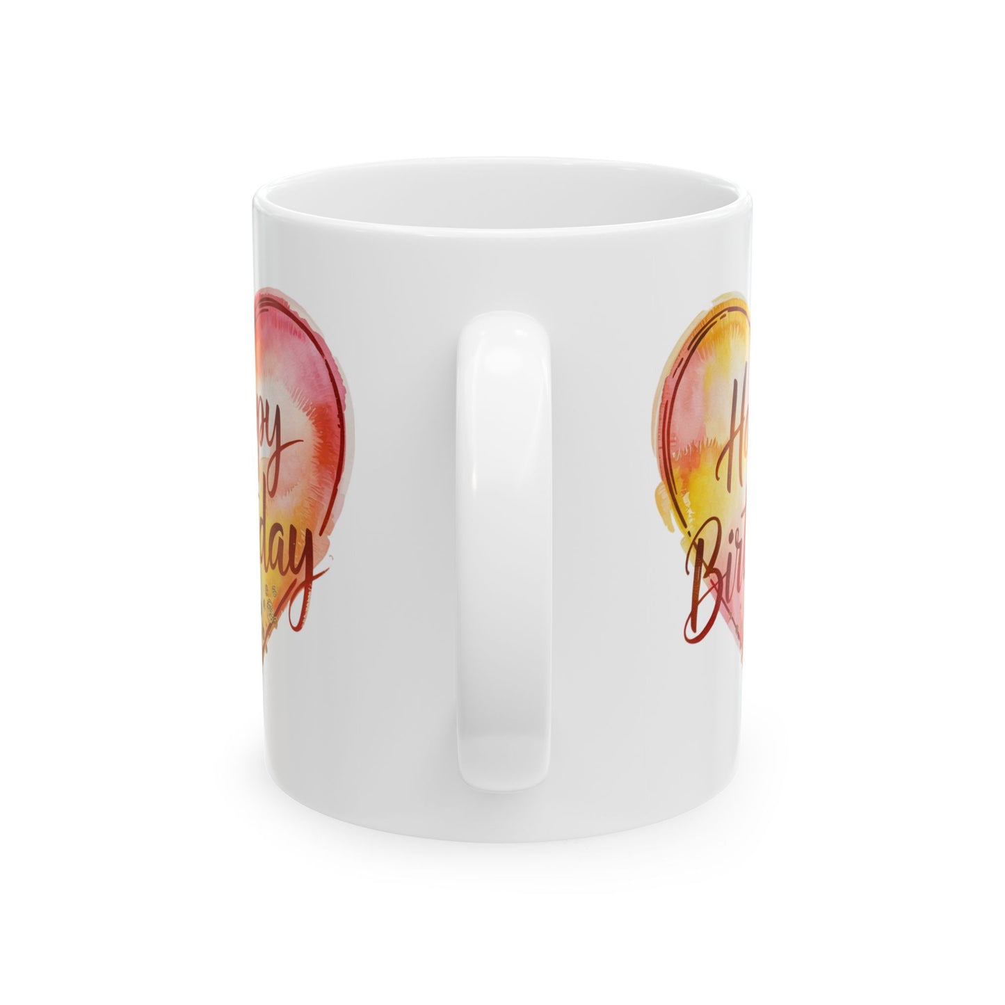 Birthday Mug - Happy Birthday With Heart
