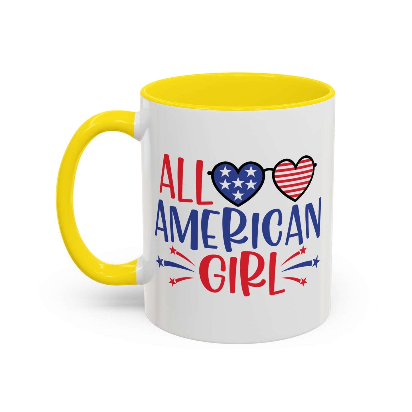 4th of July Mug - All American Girl