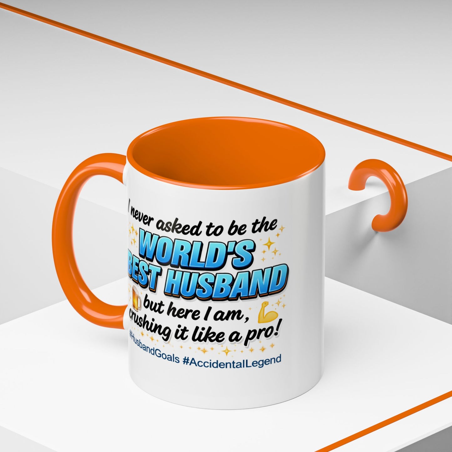Anniversary Mug - I Never Asked To Be The World's Best Husband