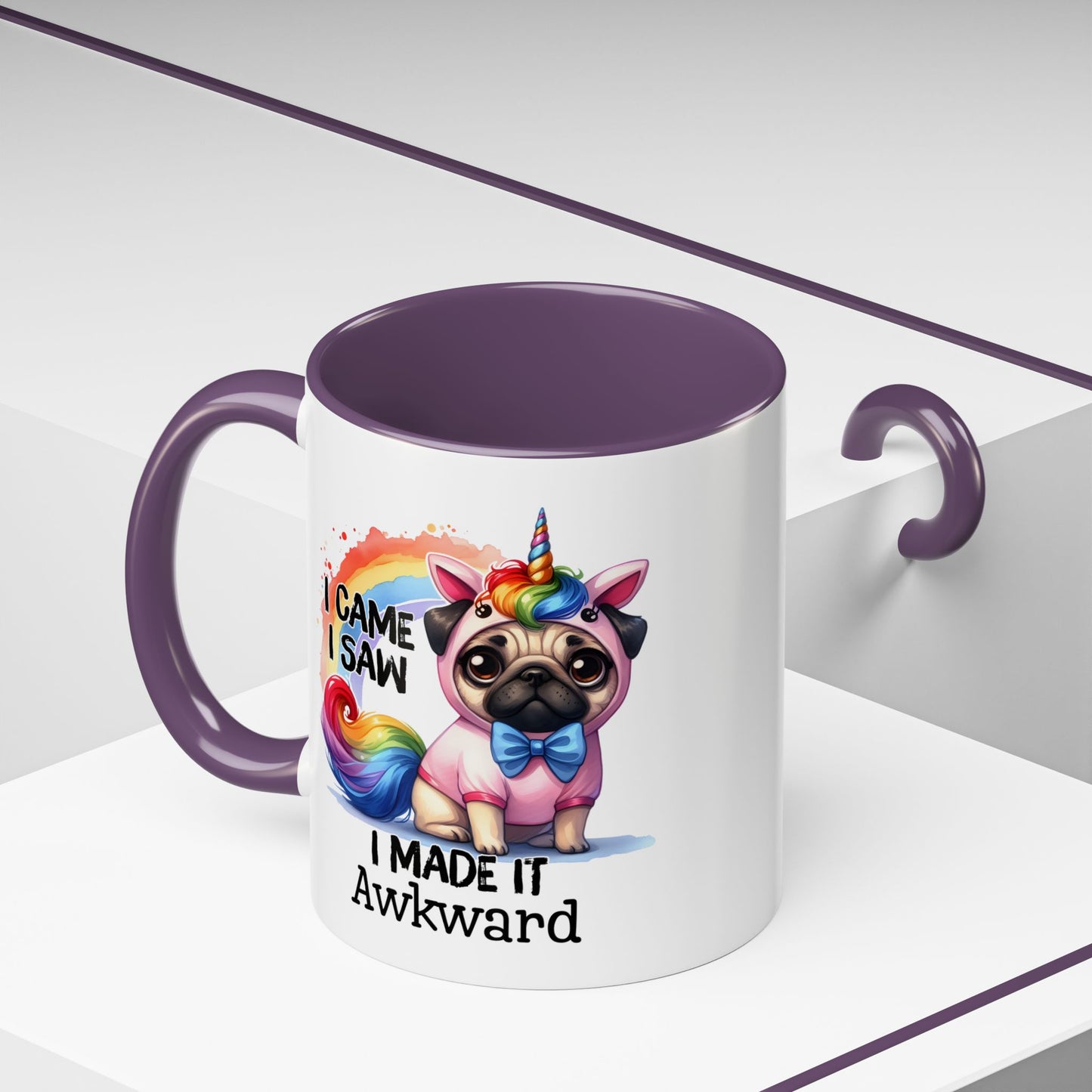 Humor Mug - I Cam I Saw I Made It Awkward