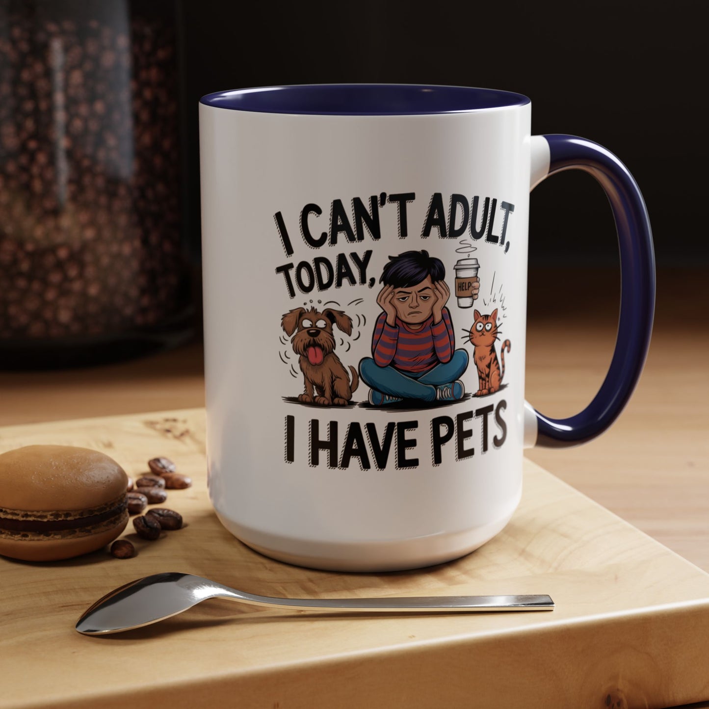 Animal Mug - I Can't Adult Today