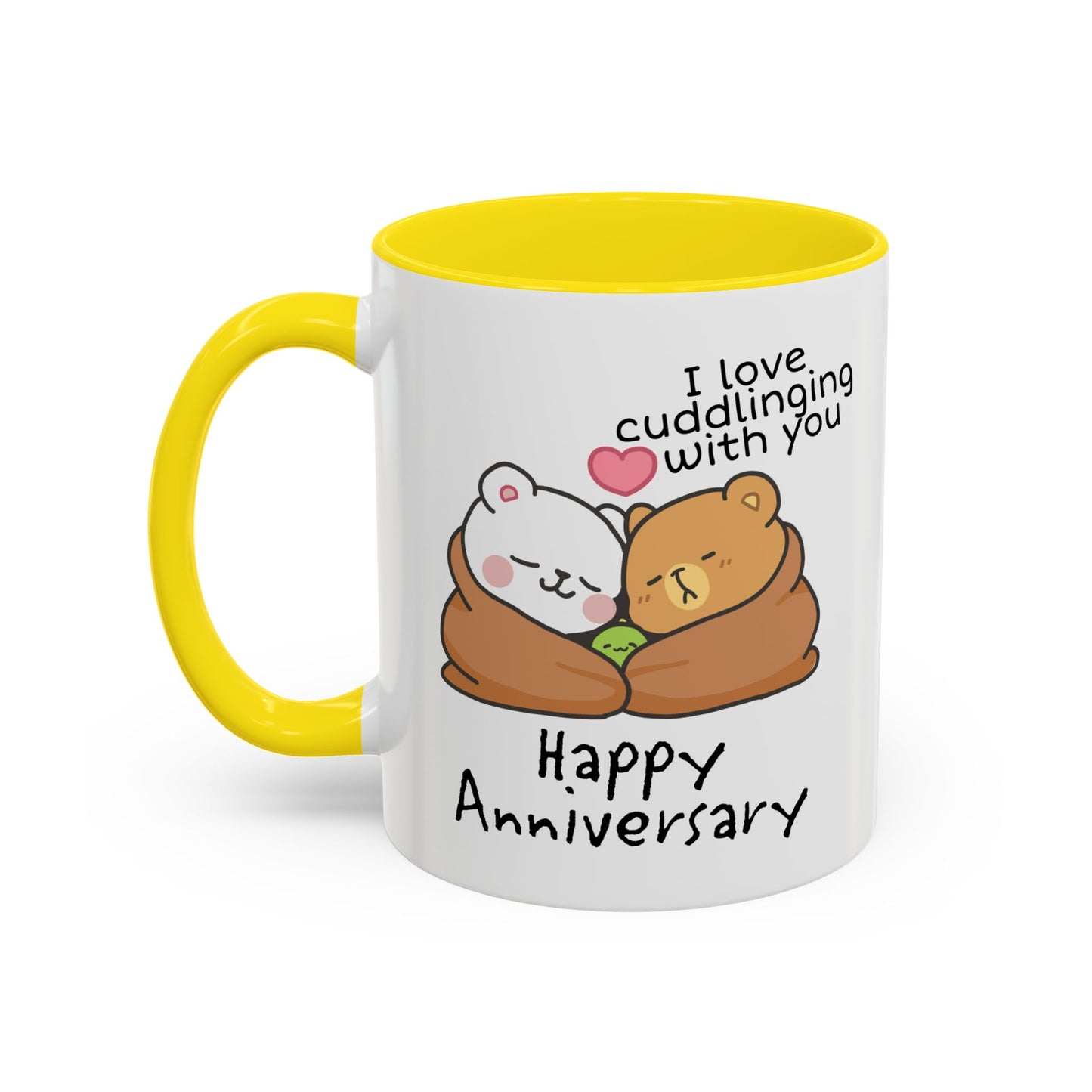 Anniversary Mug - I Love Cuddling With You