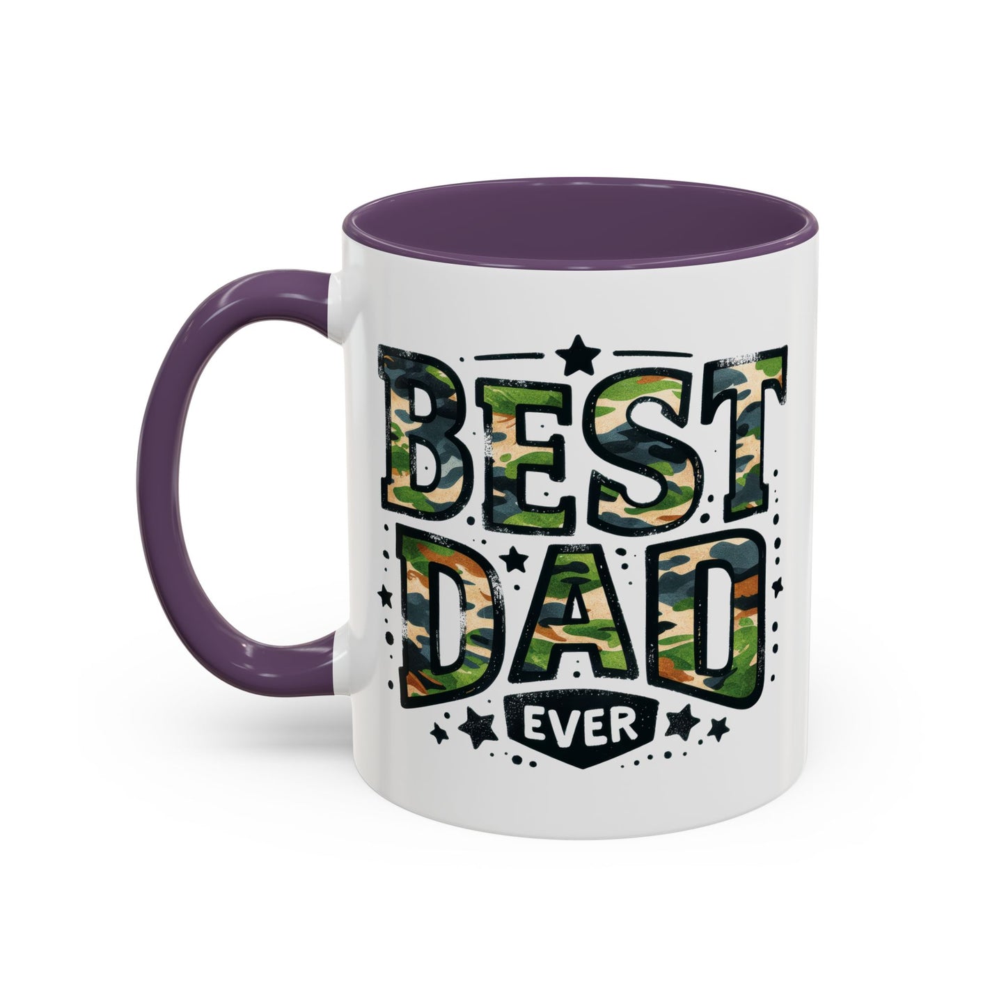 Father's Day Mug - Best Dad Ever Cammo
