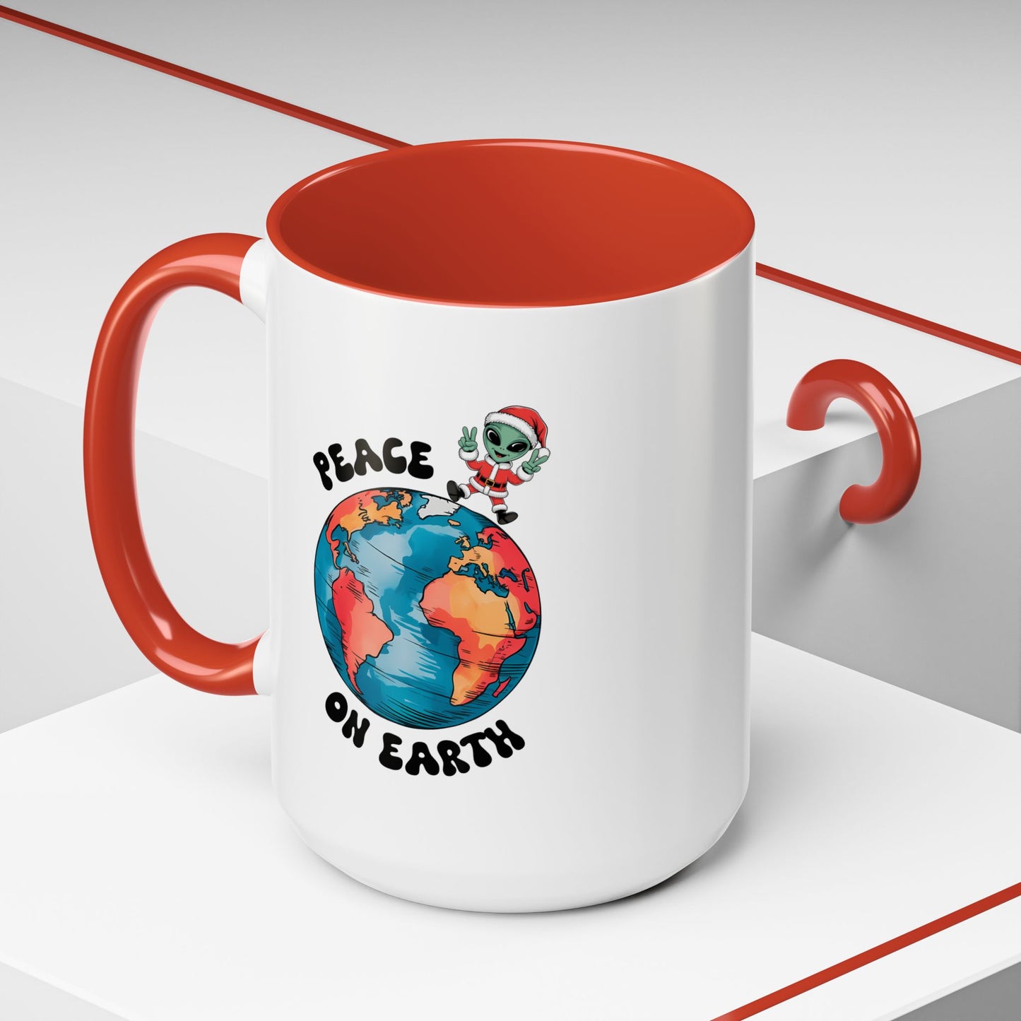 Alien Mug - Peace On Earth