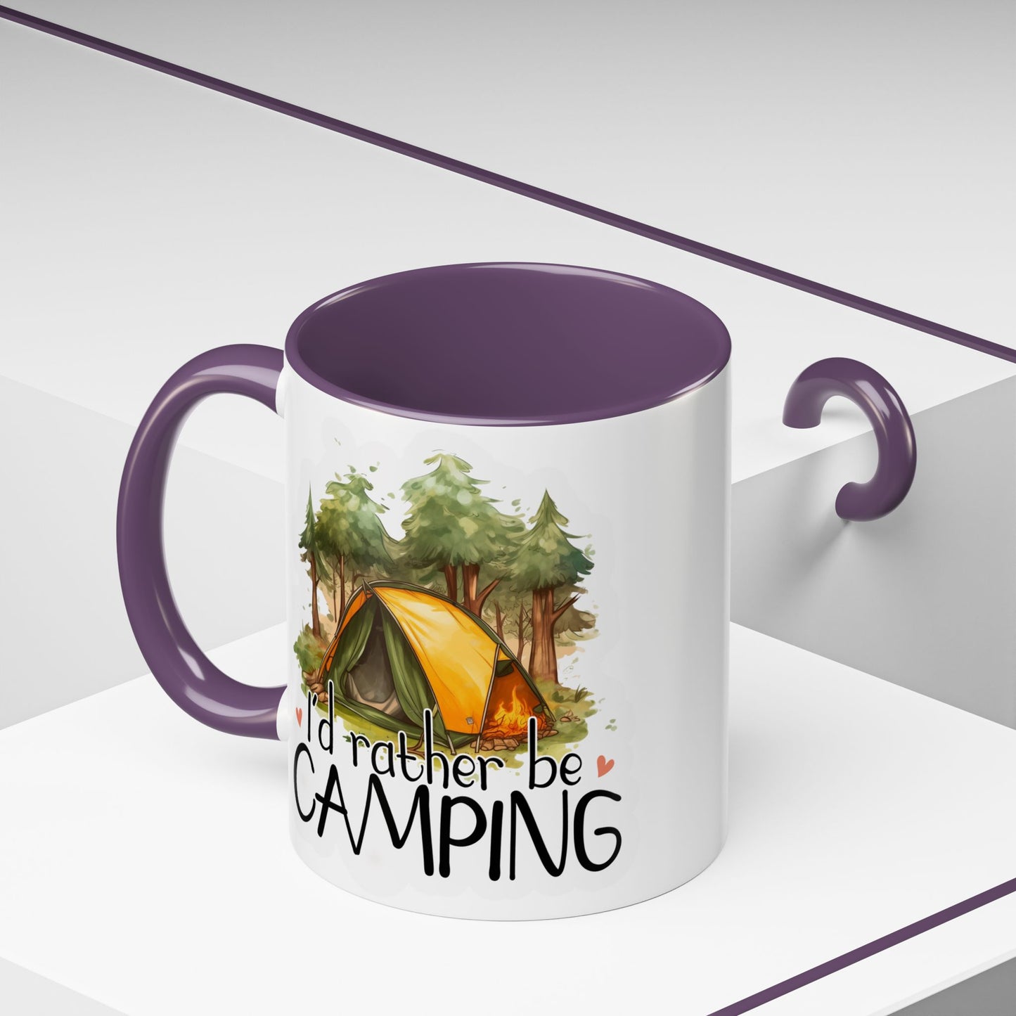 Adventure Mug - I'd Rather Be Camping Tent