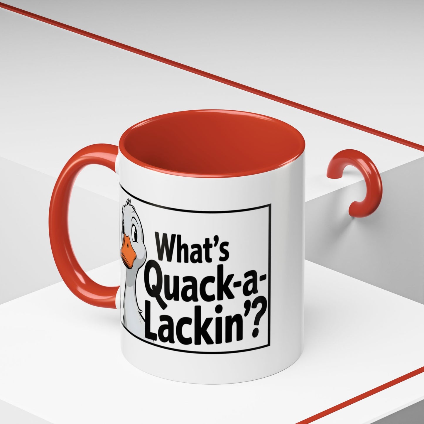 Humor Mug - What's Quack-a-Lackin'