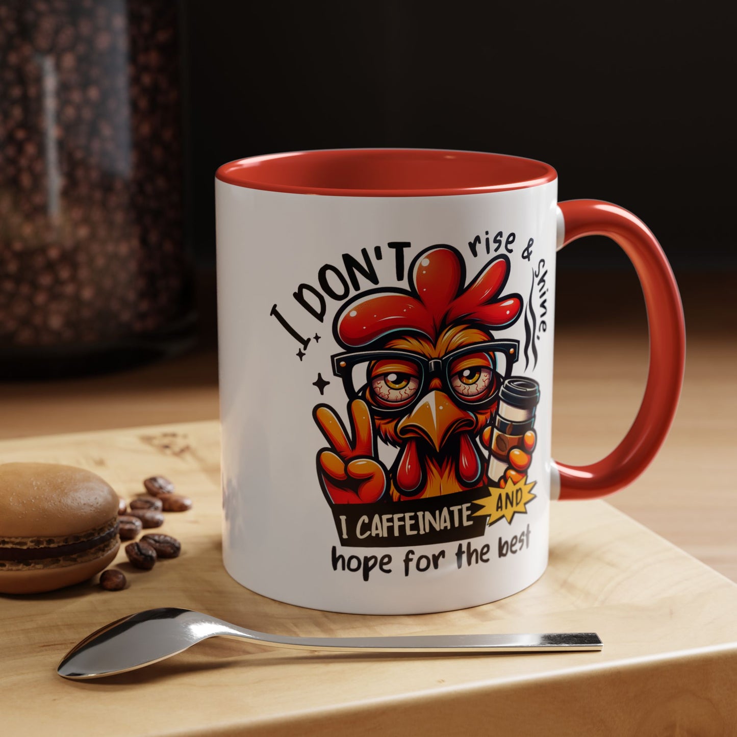Office Mug - I Don't Rise & Shine