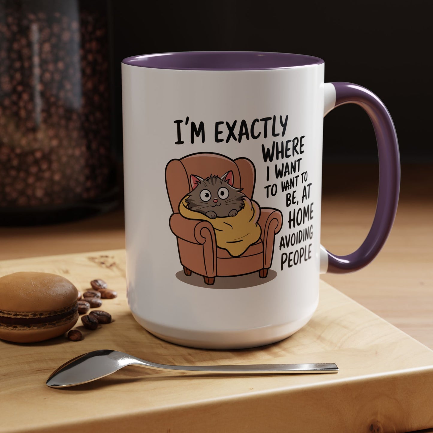 Animal Mug - I'm Exactly Where I Want To Be