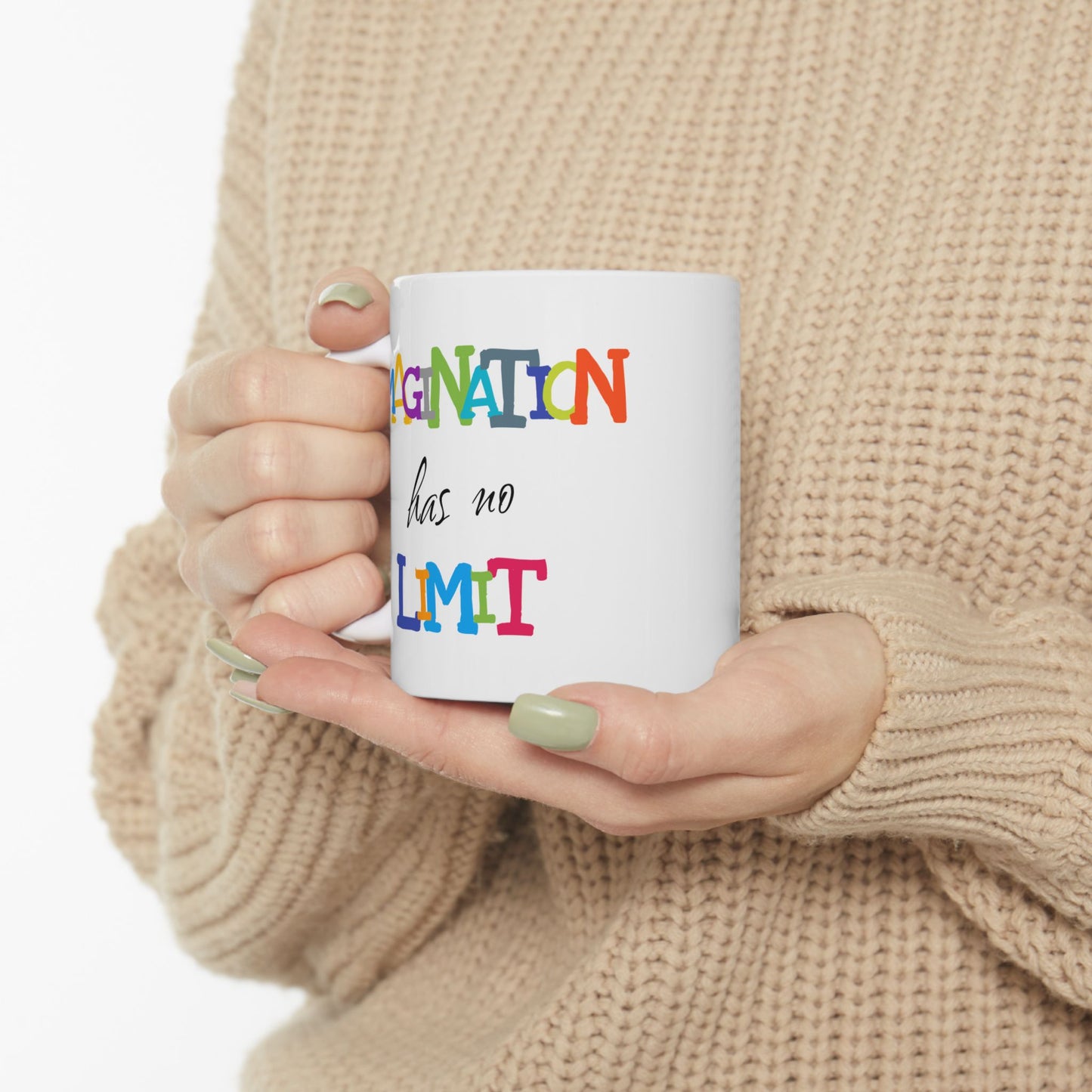 Motivation Mug - Imagination Has No Limit
