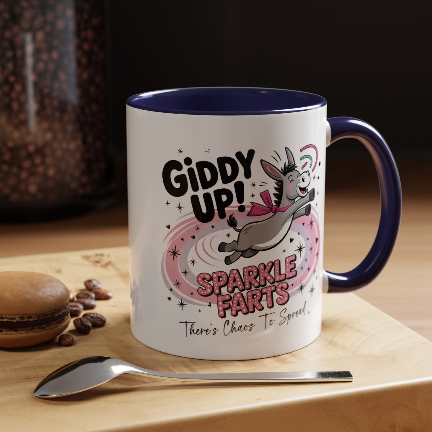 Humor Mug - Giddy Up Sparkle Farts