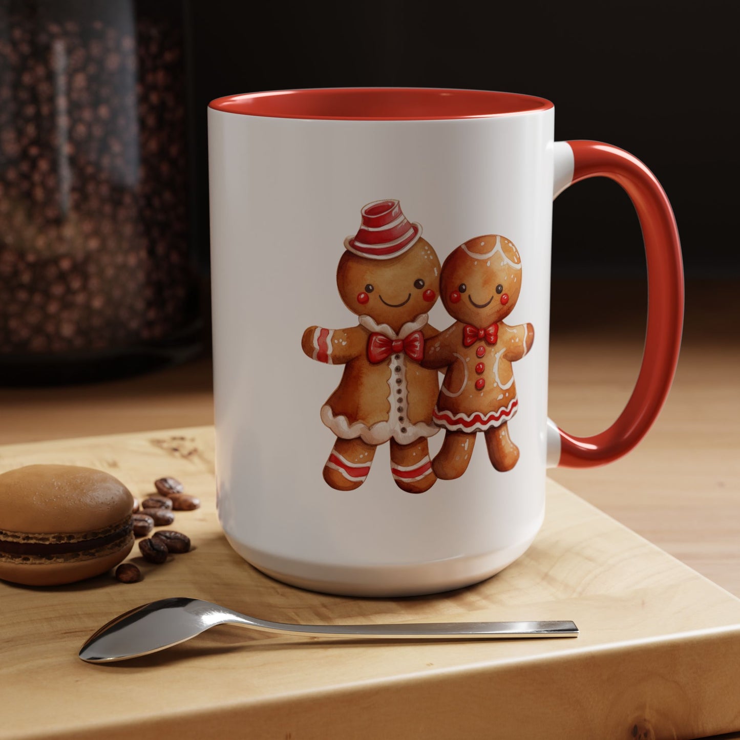 Christmas Mug - Gingerbread Man Boy & Girl